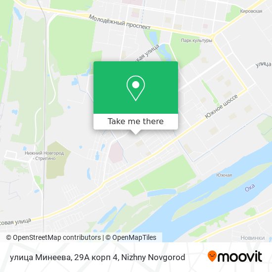 улица Минеева, 29А корп 4 map