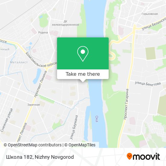 Школа 182 map