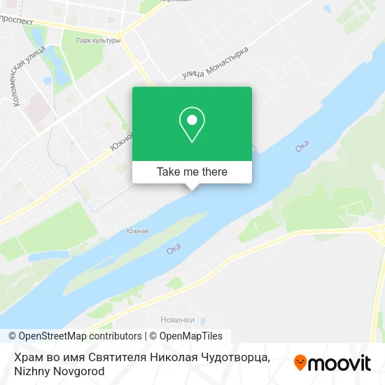 Храм во имя Святителя Николая Чудотворца map