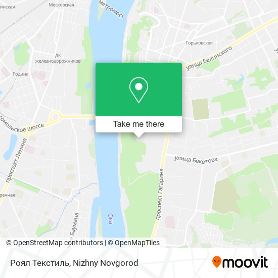 Роял Текстиль map
