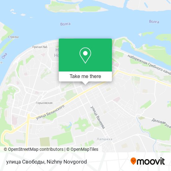 улица Свободы map