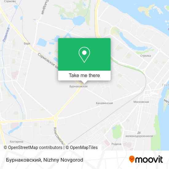Бурнаковский map