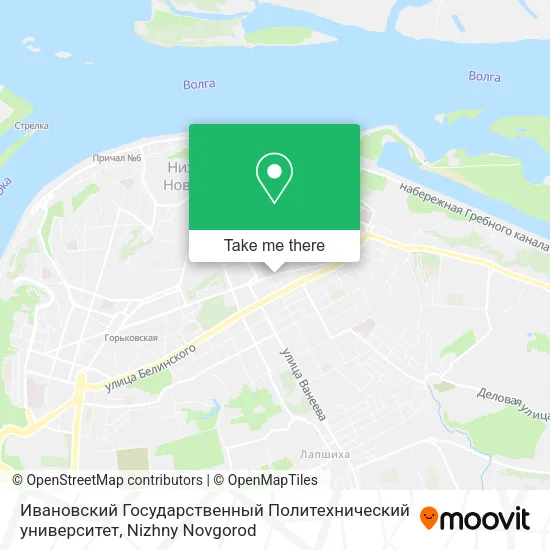 Ивановский Государственный Политехнический университет map