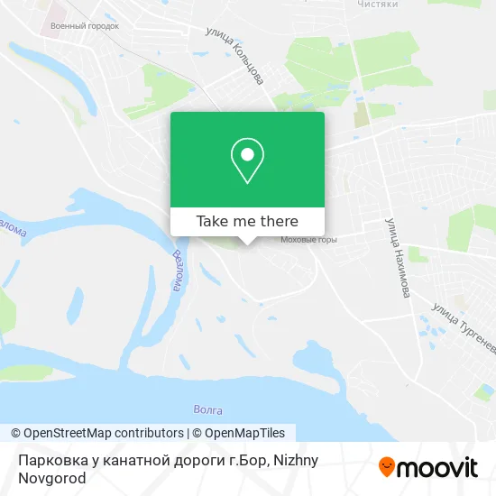 Парковка у канатной дороги г.Бор map