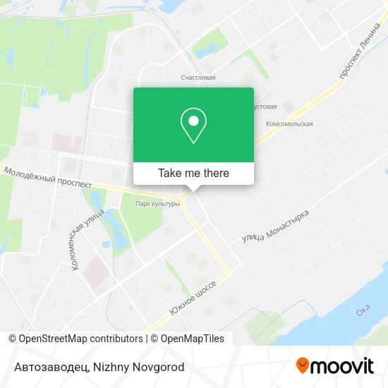 Автозаводец map