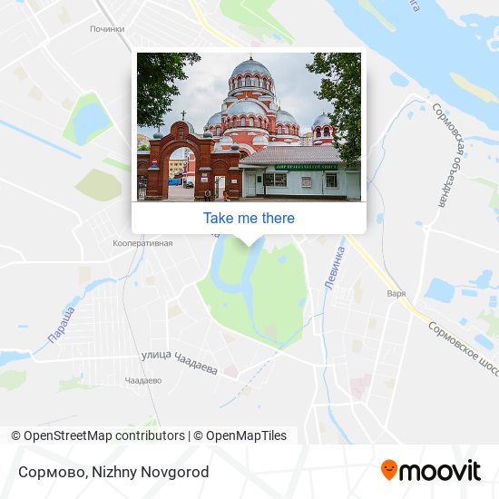Сормово map