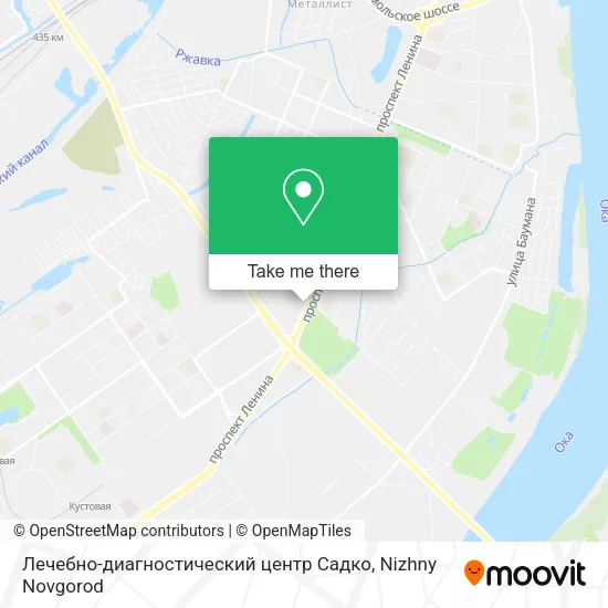 Лечебно-диагностический центр Садко map