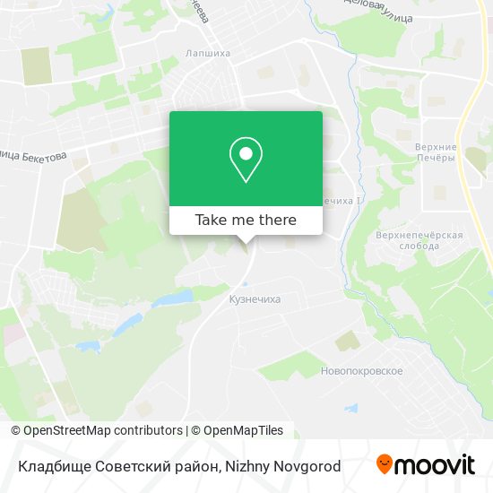 Кладбище Советский район map
