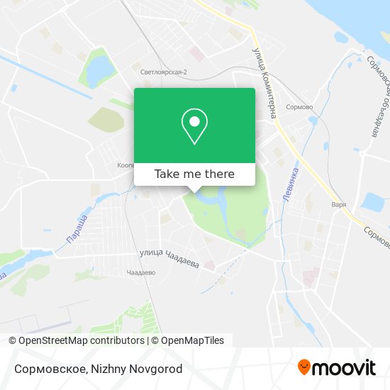 Сормовское map