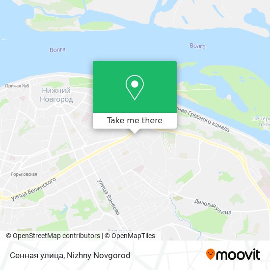 Сенная улица map