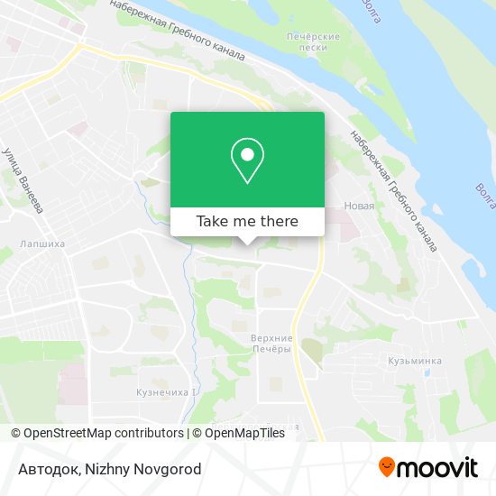 Автодок map