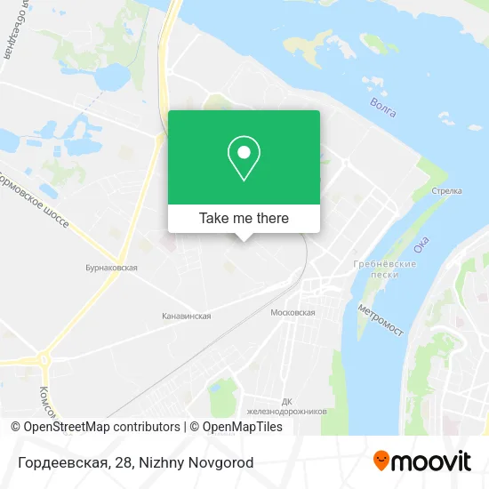 Гордеевская, 28 map