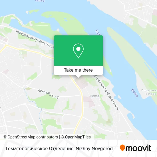 Гематологическое Отделение map