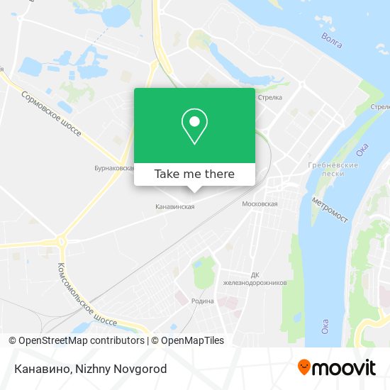 Канавино map