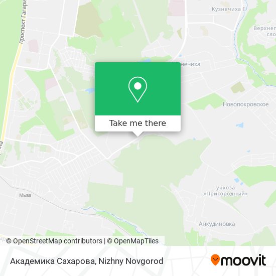 Академика Сахарова map
