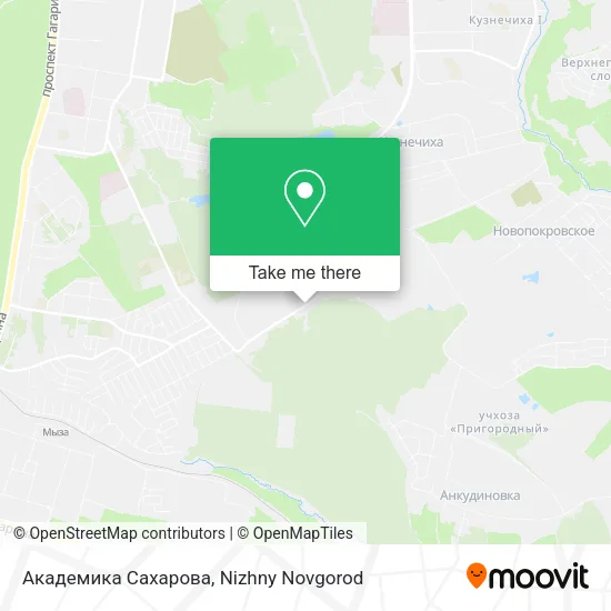 Академика Сахарова map