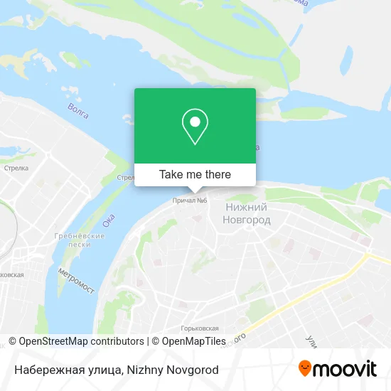 Набережная улица map