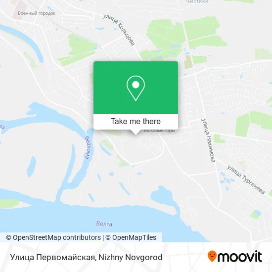 Улица Первомайская map