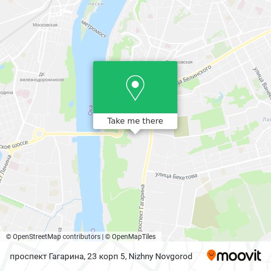 проспект Гагарина, 23 корп 5 map