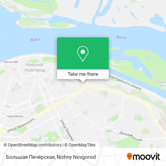 Большая Печёрская map