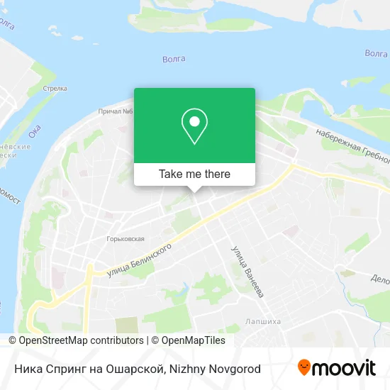 Ника Спринг на Ошарской map