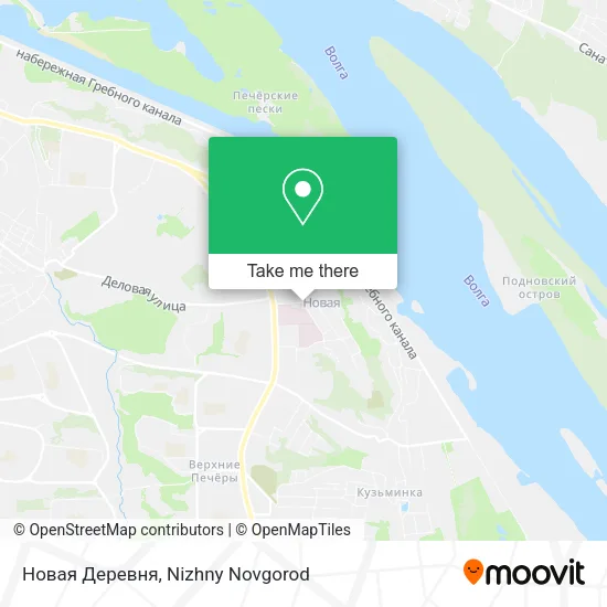 Новая Деревня map