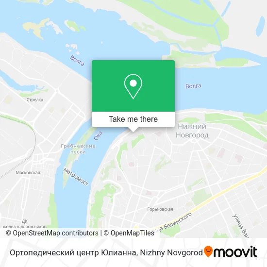 Ортопедический центр Юлианна map