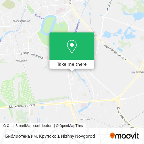 Библиотека им. Крупской map