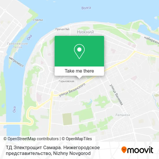 ТД Электрощит Самара. Нижегородское представительство map
