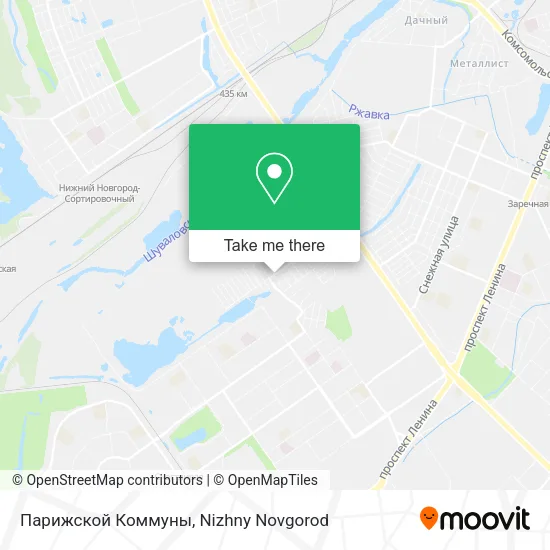 Парижской Коммуны map