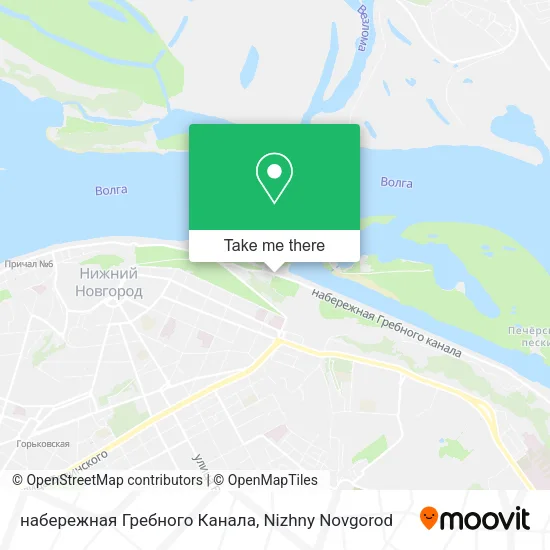набережная Гребного Канала map