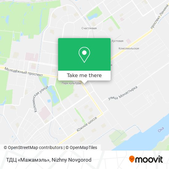 ТДЦ «Мажамэль» map