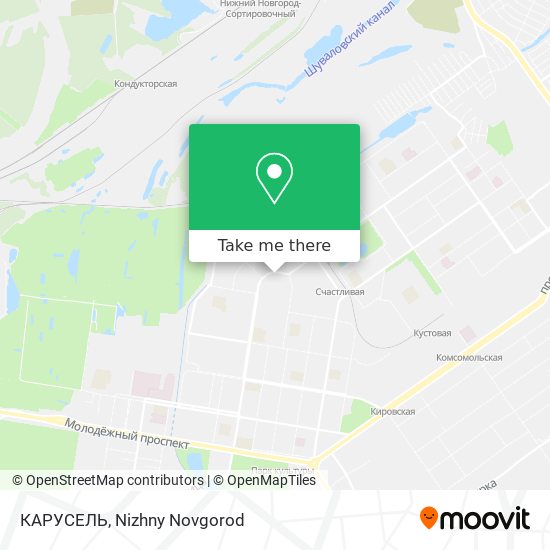КАРУСЕЛЬ map