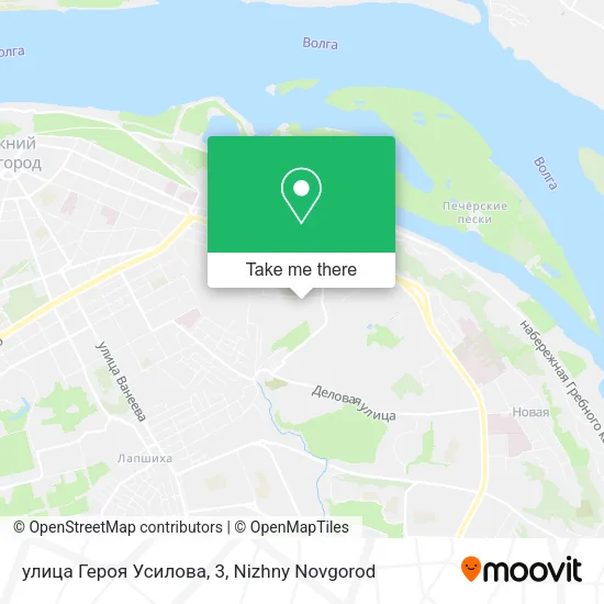 улица Героя Усилова, 3 map