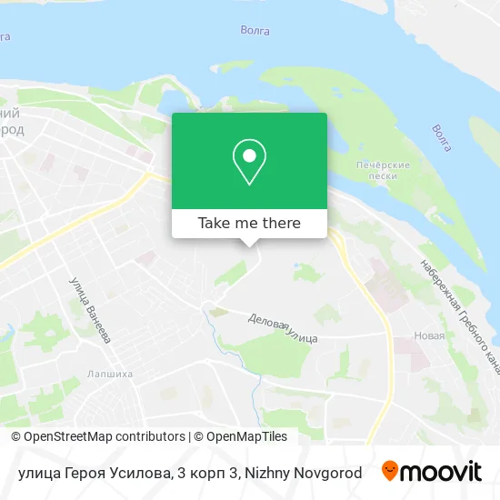 улица Героя Усилова, 3 корп 3 map