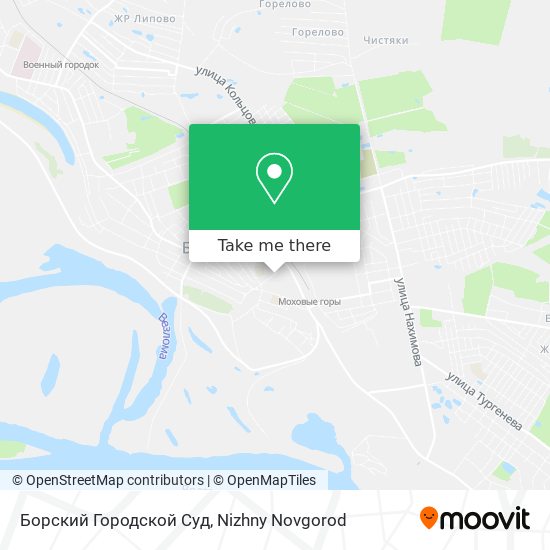 Борский Городской Суд map