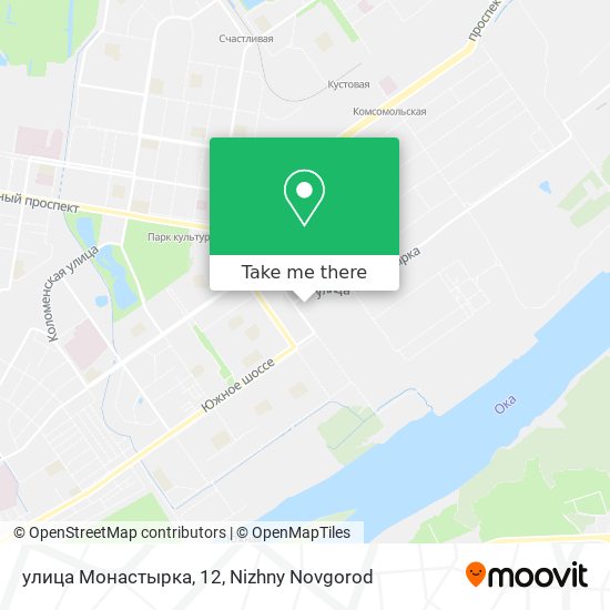 улица Монастырка, 12 map