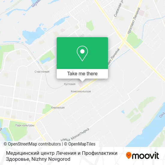 Медицинский центр Лечения и Профилактики Здоровье map