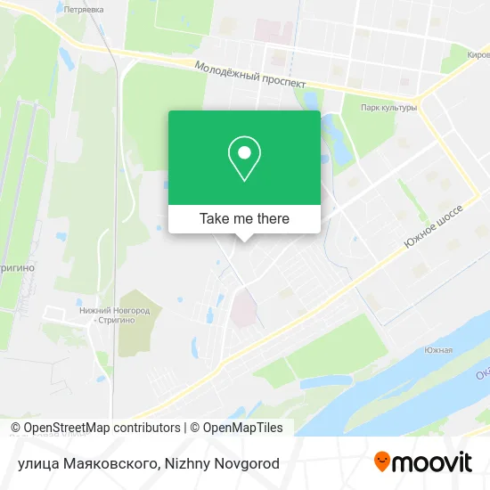 улица Маяковского map