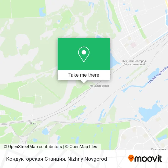Кондукторская Станция map