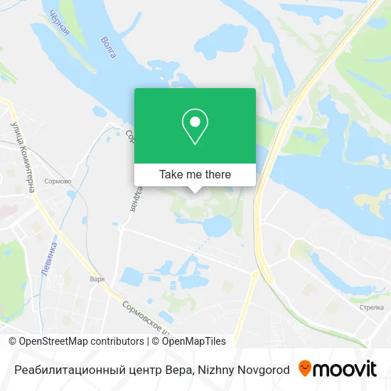 Реабилитационный центр Вера map