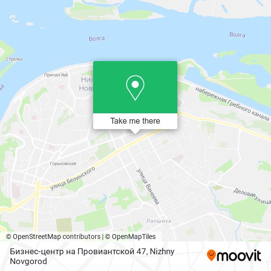 Бизнес-центр на Провиантской 47 map