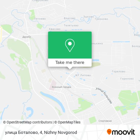 улица Боталово, 4 map