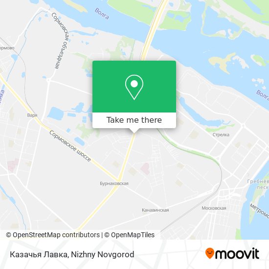 Казачья Лавка map