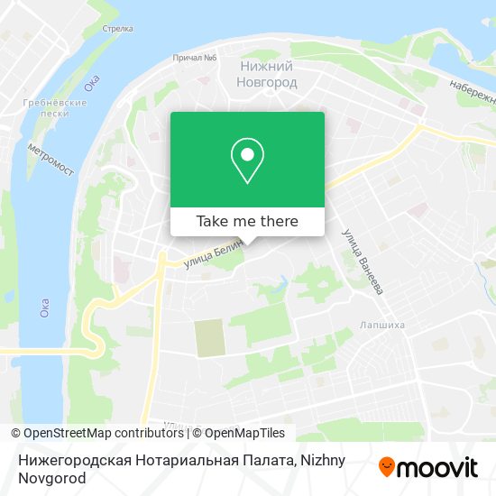 Нижегородская Нотариальная Палата map