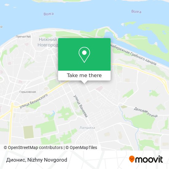 Дионис map