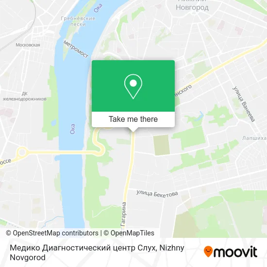 Медико Диагностический центр Слух map