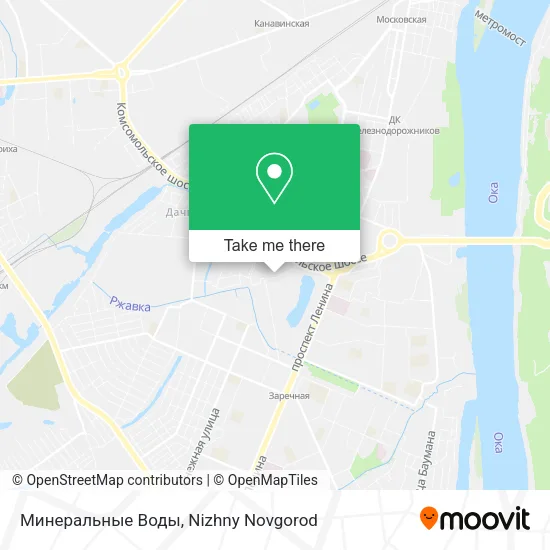 Минеральные Воды map