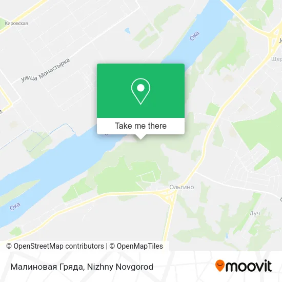 Малиновая Гряда map