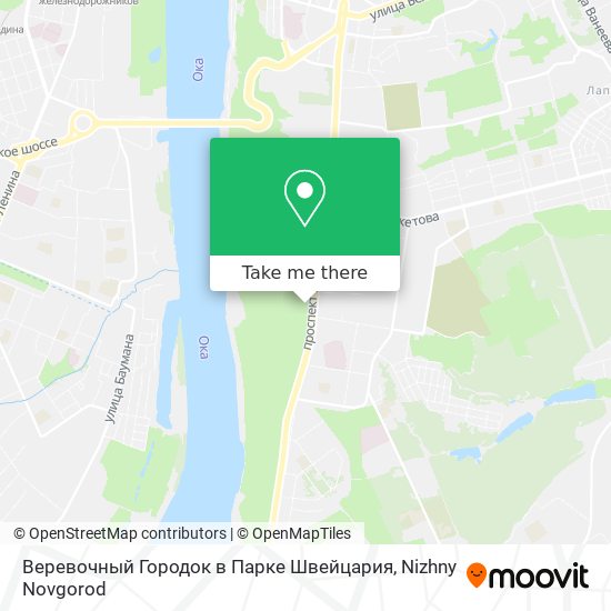 Веревочный Городок в Парке Швейцария map